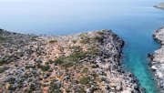 Tersana Kreta, Tersanas Chania: Grosses Grundstück, direkt am Meer mit spektakulärer Aussicht zu verkaufen Grundstück kaufen